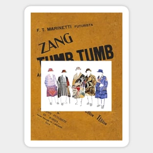 Futurism - Zang Tumb Tumb Sticker